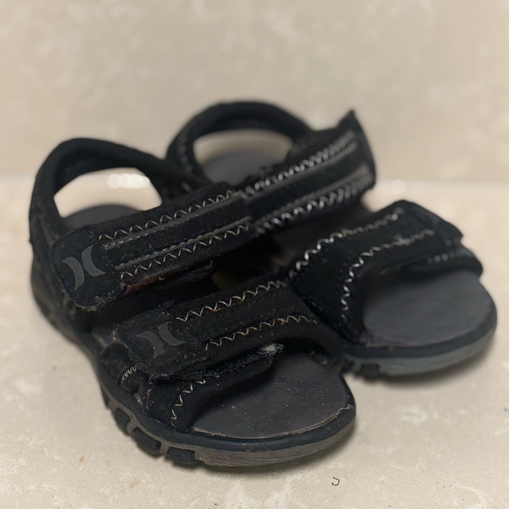 Hurley Kids Black Sandals